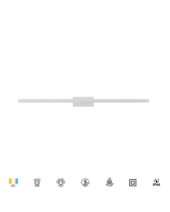 MORNE * APLIQUE IP44 BLANCO 16W